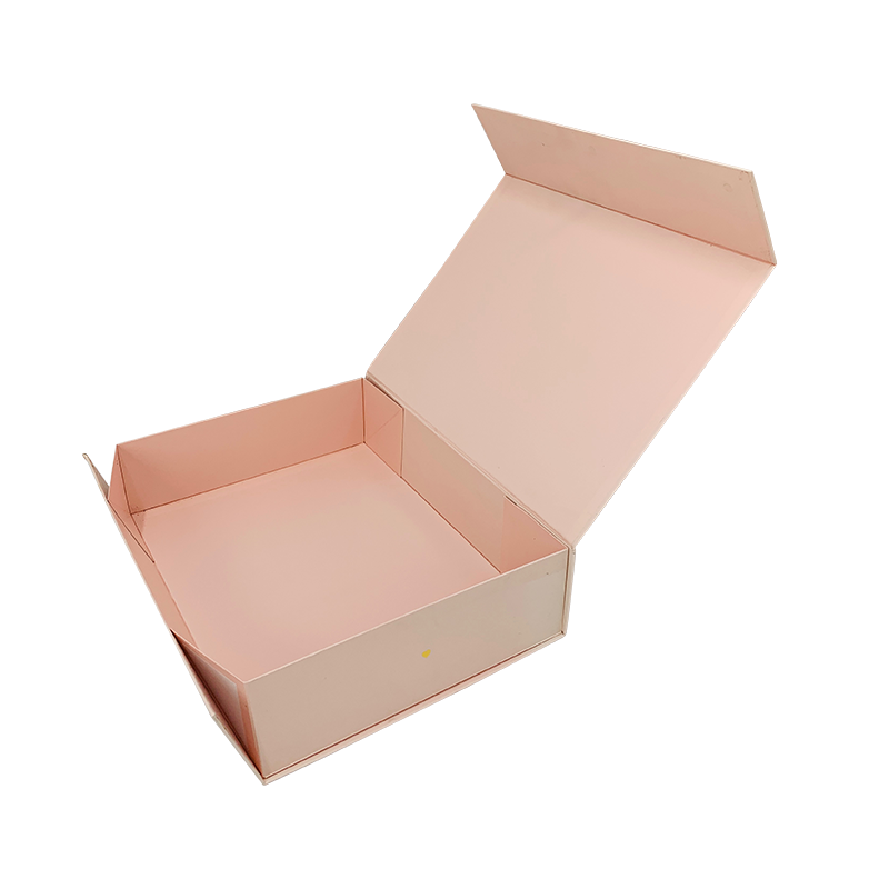 Pink Elegant Paper Gift Box Formato collaborativo Box personalizzato per i vestiti