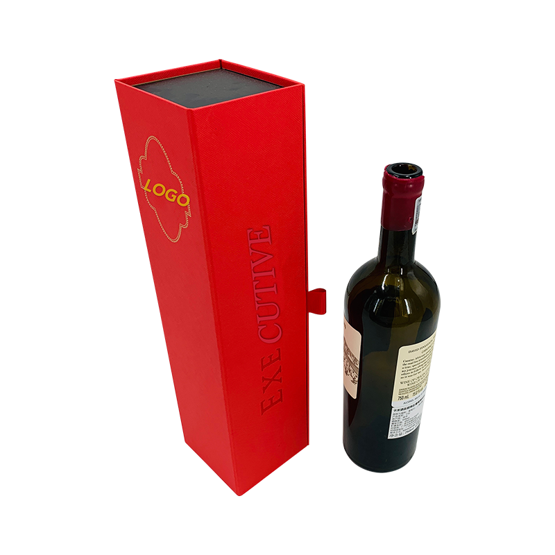 Red Wine Box personalizzato Made Color Birthday Gift Wine Box for Gift